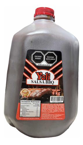 Caja De Bbq Con 4 Galones Marca Yoli