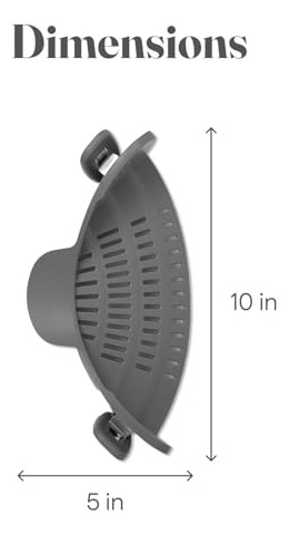 Kitchen Gizmo Snap N Strain - Colador De Silicona Ajustable