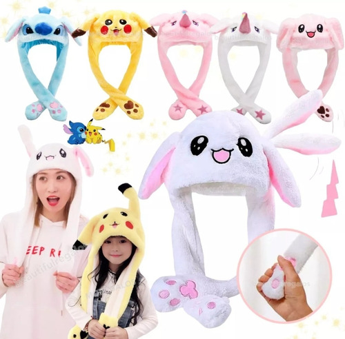 Gorro Levanta Oreja Y Prende Luces Kawaii De Tik Tok 