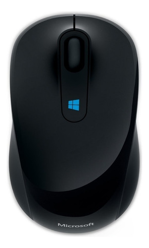 Mouse sem fio Microsoft  Sculpt Mobile preto