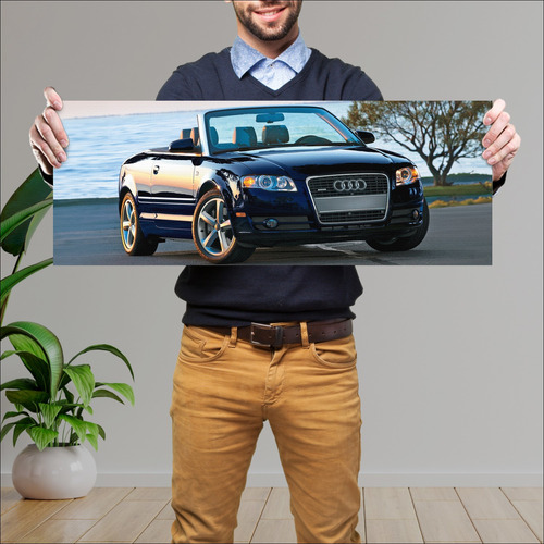 Cuadro 30x80cm Auto 2006 Audi A4 Cabriolet Us 29 221