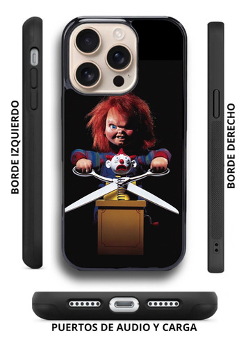 Funda Antigolpes Para Iphone Y Otros Chucky Muñeco Terror Iphone 13 Pro Max