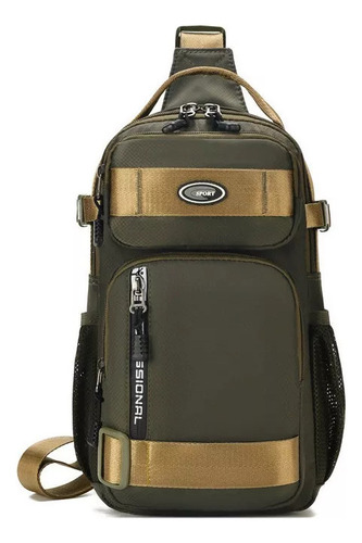 2025 Bolso De Mano For Hombre, Bandolera Lateral Con Cuello
