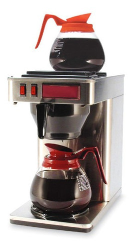 Cafetera De 2 Puestos Coffee Pro Cfpcp2b En Acero