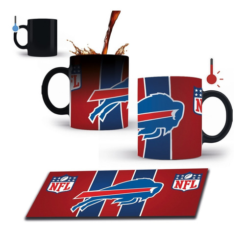 Taza Mágica 11 Oz Nfl Bills Buffalo Mod2