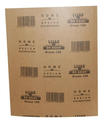 Imagen 3 de 8 de Lija De Agua Grano 150 - Home Design