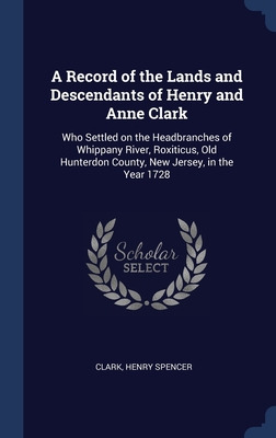 Libro A Record Of The Lands And Descendants Of Henry And ...