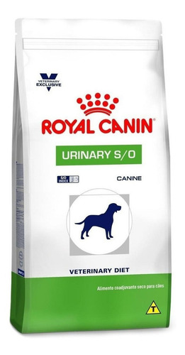 Imagen 3 de 3 de Alimento Royal Canin Veterinary Diet Canine Urinary S/O para perro adulto todos los tamaños sabor mix en bolsa de 10 kg