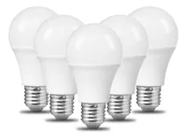 Comprar Lampara Luz Led Rosca Comun E27 15w 6000k 3500k 220v Pack X5 Luz Blanco frío