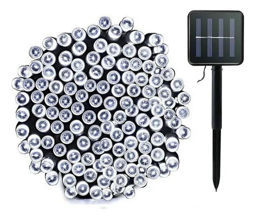 Cadena De Luces Solares De 400 Led (52 M), 1 Paquete De Guir