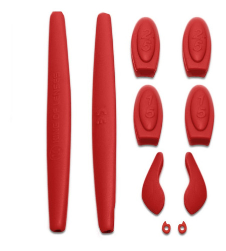 Kit De Borrachas Para X-squared - Vermelho