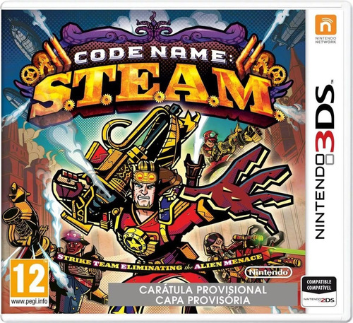 Juego Nintendo 3ds Code Name Steam - Original Fisico