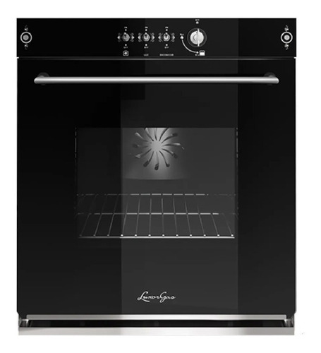 Horno Empotrar Negro Luxor Gas Country 55 Cm Multigas 