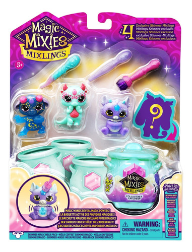 Magic Mixies Mixlings S2 Mini Caldero + 4 Fig. 1 Es Sorpresa