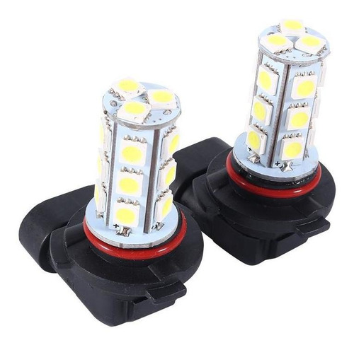 2x Hid Blanco Hb3 9005 18smd 5050 Led Coche Drl Faros Antini