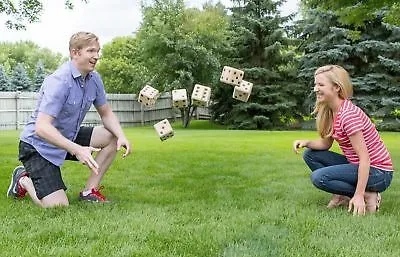 Juegos De Patio Los E.e.u.u. Yarda De Madera Gigante Dados