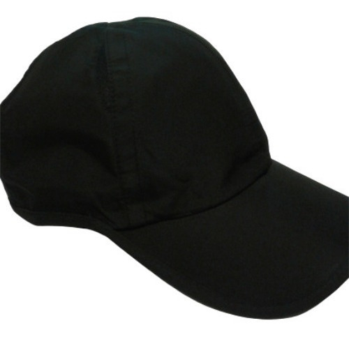 Gorras De Microfibta Deportivas Color Negro  Envios