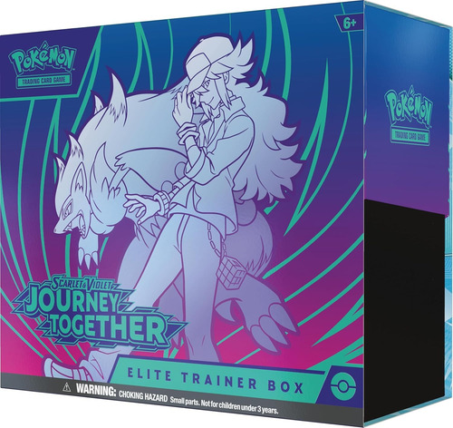 Pokémon Tcg: Journey Together Elite Trainer Box Inglés Journey Together Inglés