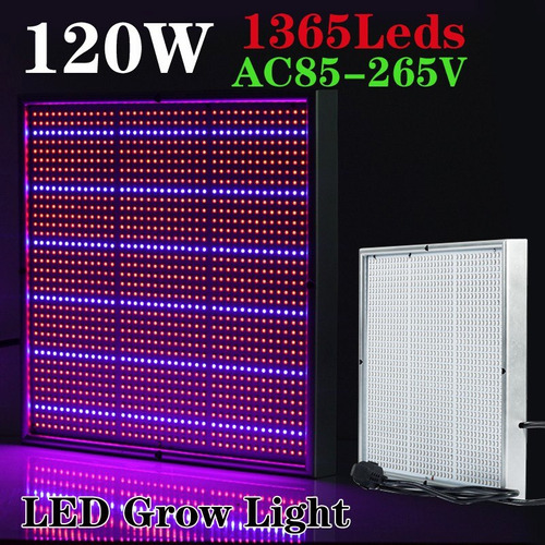 Painel Grow Led Hidroponia 120w Cultivo Indoor Lâmpada