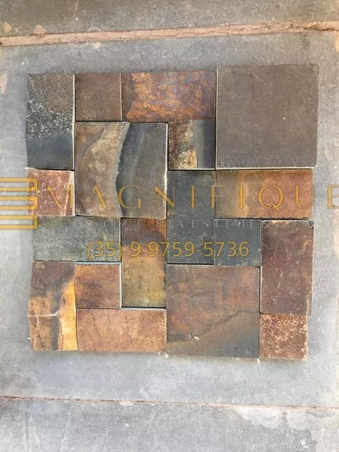 Fielete em Placas Pedra Ferro - Mosaico e Arte