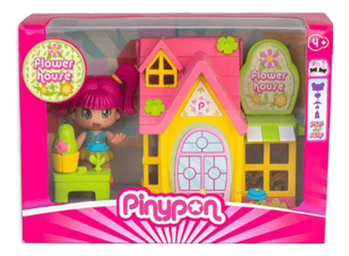 Casita Pequeña Con Muñeca Y Accesorios - Pinypon