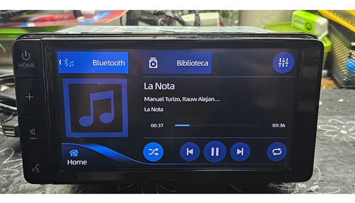 Central Multimedia Original Toyota Yaris Negro