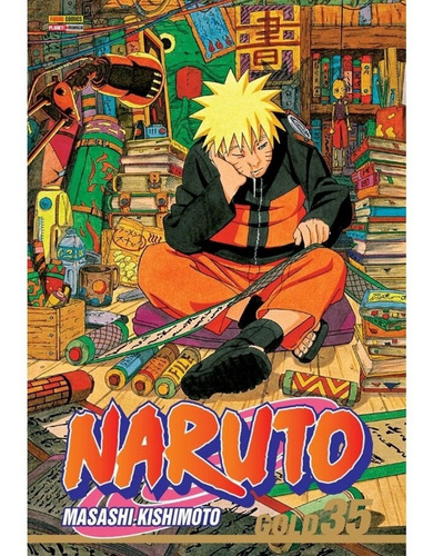 Naruto Gold Edition Volume 35 Mangá Panini Lacrado