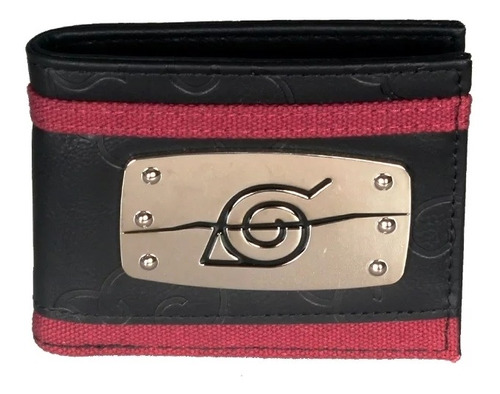 Cartera Itachi Naruto Billetera Caballero Rojo Para Regalo 