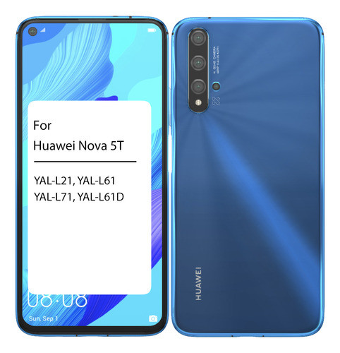 Pantalla Display Touch Lcd Y Azul Marco Para Huawei Nova 5t