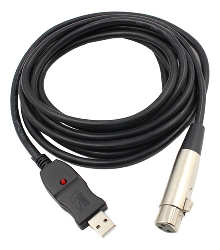 Imagen 7 de 7 de Cable De Micrófono Usb Cable De Conexión De Mic Cable De