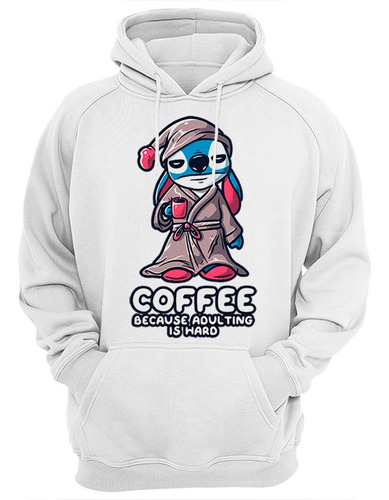 Sudadera Ohana Café Porque Ser Adulto Es Difícil Mod.2414