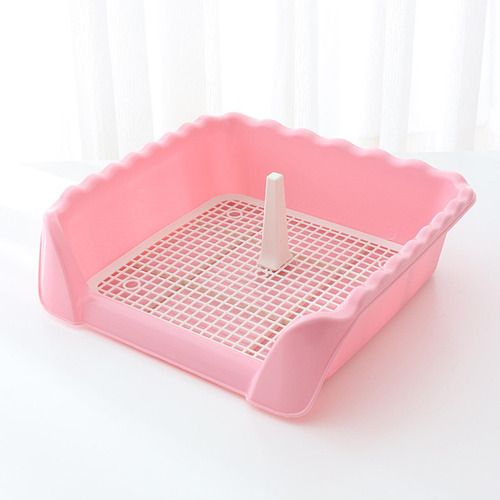 Soporte Para Almohadilla Para Orina De Inodoro Rosa Medio