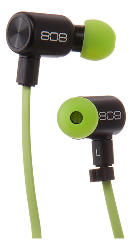 808 Audio Ear Canz - Auriculares Inalambricos, Color Verde