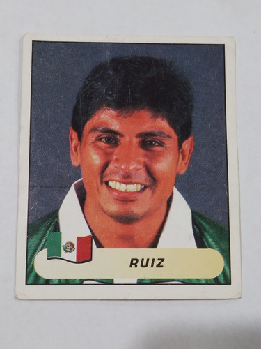 Figurita Selecciones De America 2001 Num.114 Ruiz Mexico