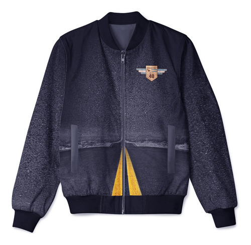 Imagen 4 de 5 de Campera Bomber Argentina Ruta 40 Mod 8