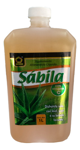 Bebida De Sábila Con Vitamina C 1 Litro Herbomex