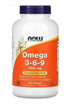 Comprar Omega 3 6 9 Triple Omega Now 250 Cápsulas Tienda 