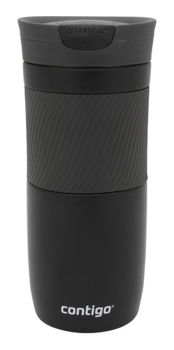 Vaso térmico Contigo Byron color matte black 470mL