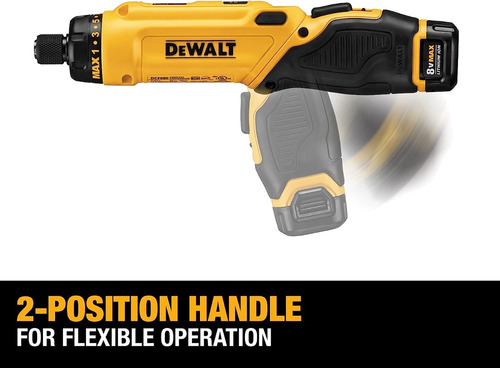 Atornillador Destornillador Giroscópico Dewalt Dcf680 8v