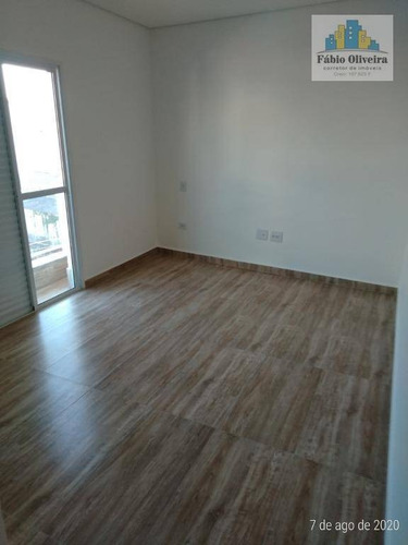 Cobertura Com 2 Dormitórios À Venda, 47 M² Por R$ 340.000,00 - Vila Marina - Santo André/sp - Co0166