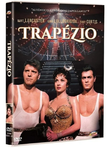 Trapézio - DVD - Burt Lancaster - Gina Lollobrigida