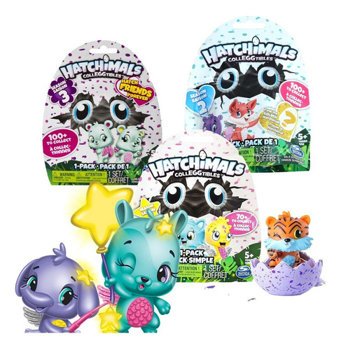 Hatchimals Colleggtibles Coleccionable Hatch Friends Forever Color Temporada 2