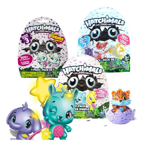 Hatchimals Colleggtibles Coleccionable Hatch Friends Forever Color Temporada 2