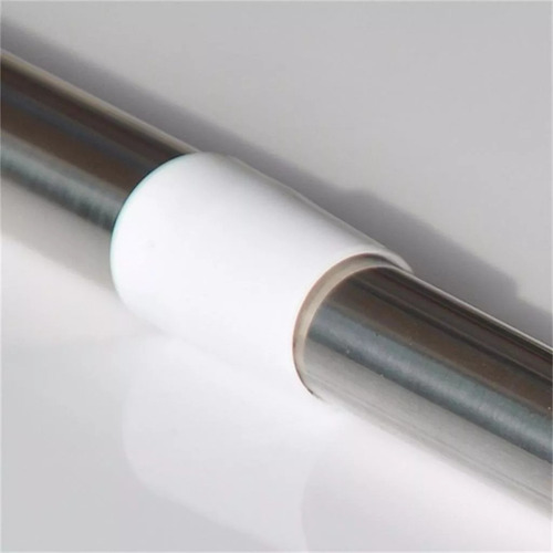 Barral Cortina Baño Extensible Acero Inoxidable 110-200cm