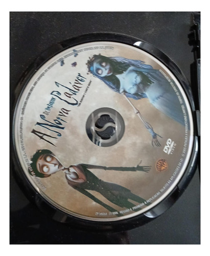 A Noiva Cadáver Dvd Original Conservado Tim Burton (Usado)