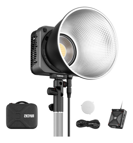 Zhiyun Molus G200 - Luz De Video Cob De 200 W Con Soporte Bo