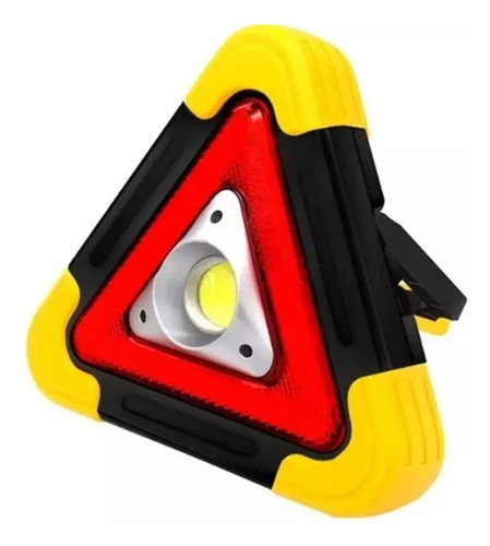 Triangulo De Carretera Led Luz Emergencia Recargable 