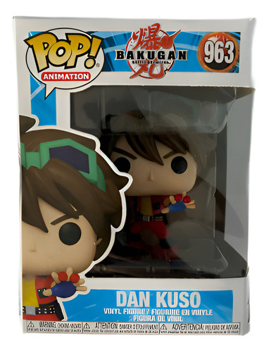 Funko Pop Bakugan Dan Kuso 963 Detalle En Empaque