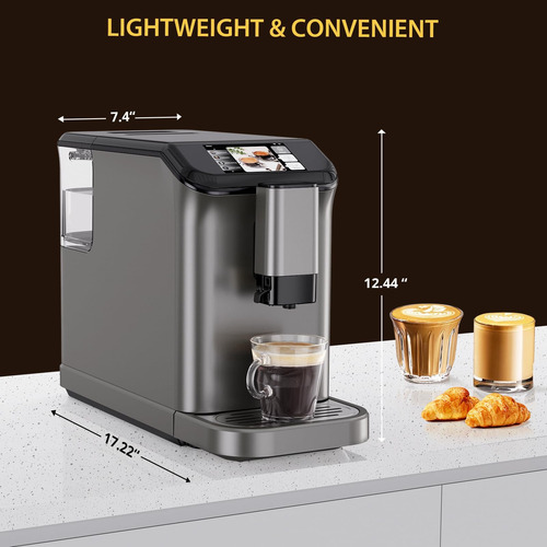Máquina De Café Espresso Totalmente Automática, Cafetera De