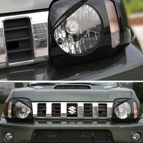 Imagem 5 de 8 de Aro De Farol Para Suzuki Jimny Angry Birds Cara De Mal - Abs